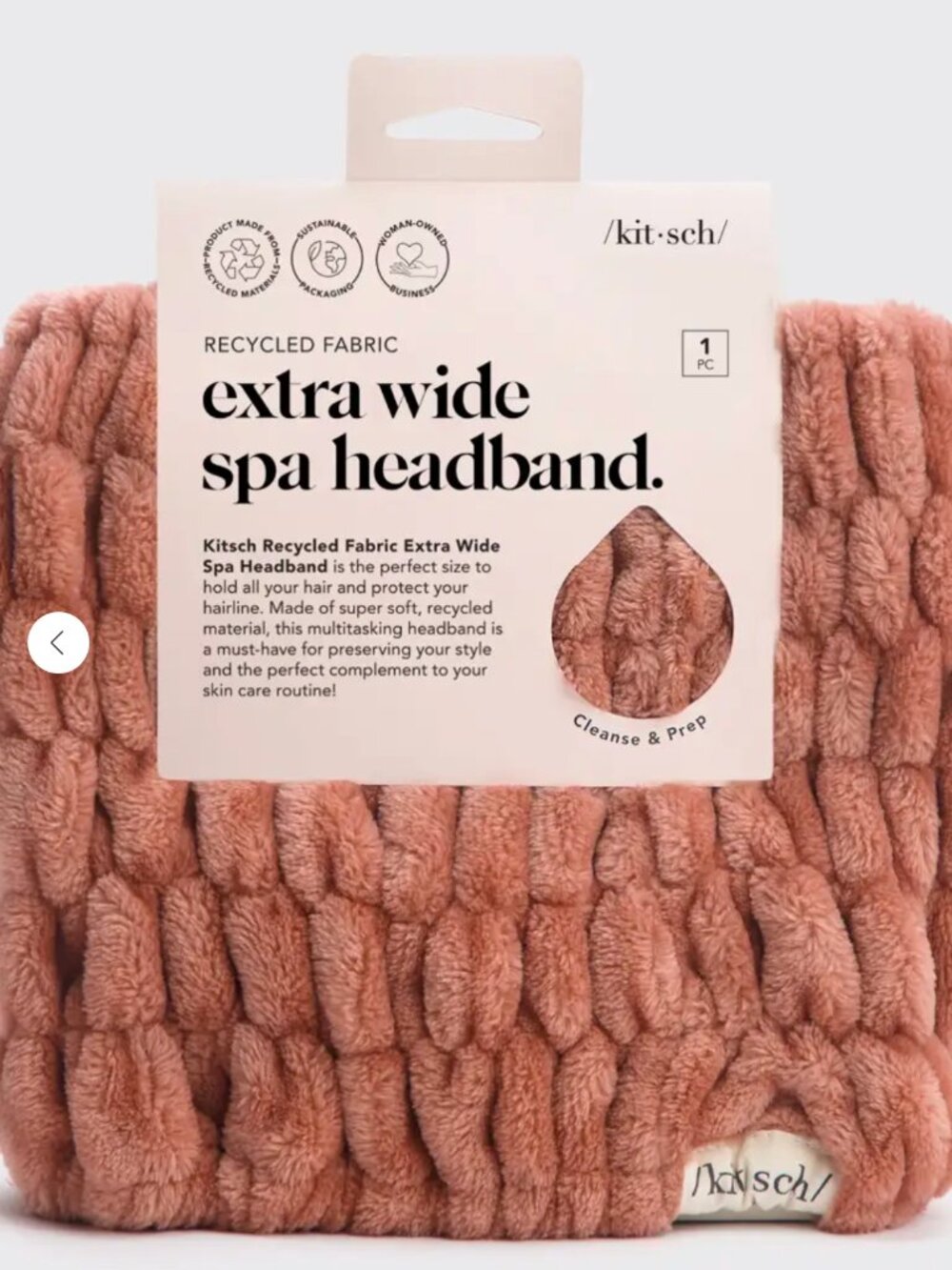 Extra Wide Spa Headband